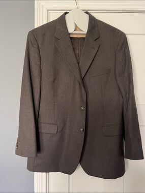 Jos. A. Bank Men's Brown Two-Button Sport Coat